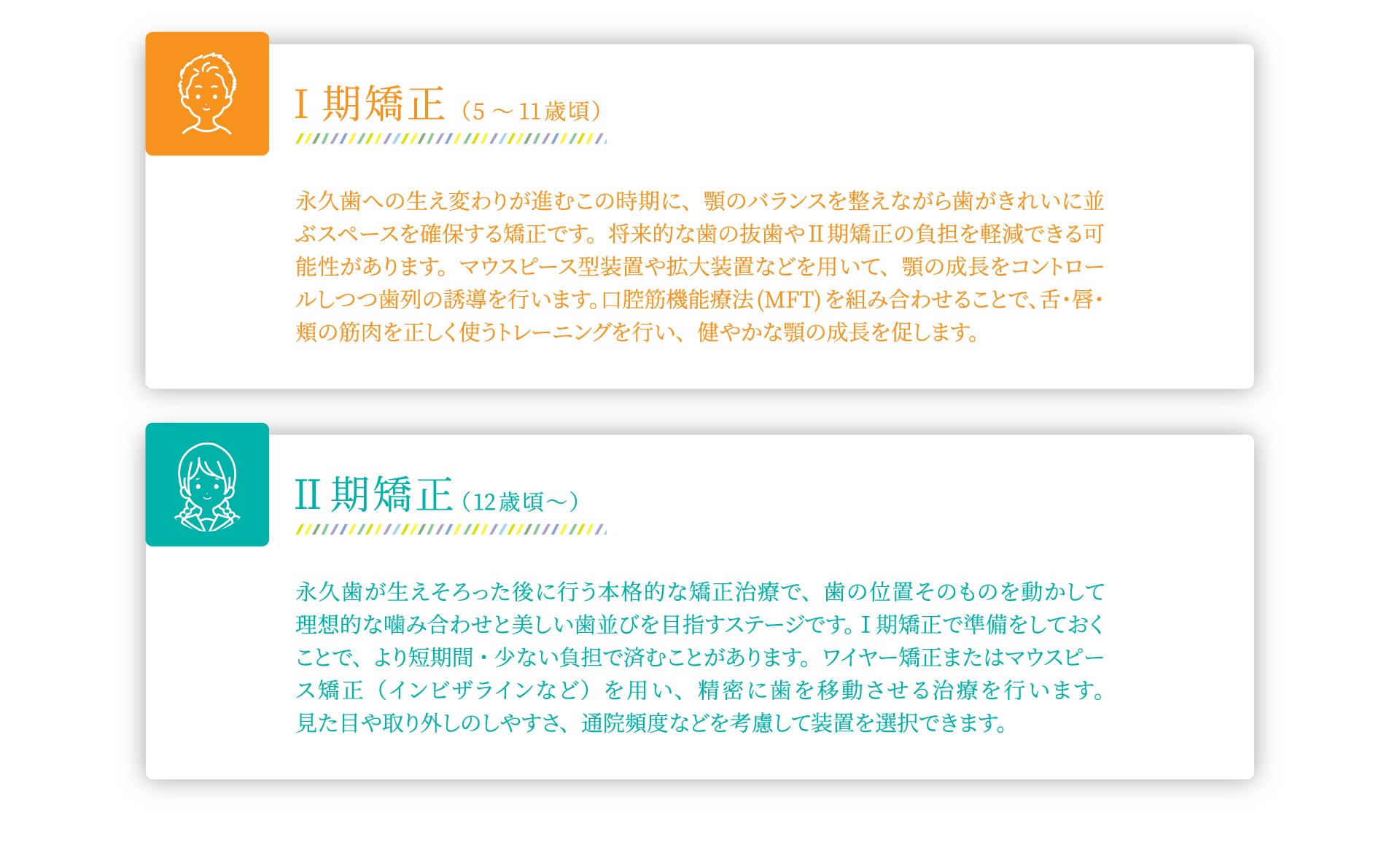 小児矯正治療について